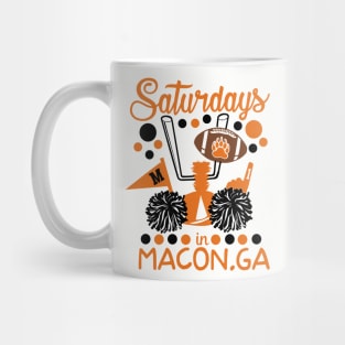 Saturdays in Macon, Ga - Mercer Bears Mug